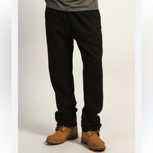 Men's Black Drawstring SweatPants, joggers Boathouse, small